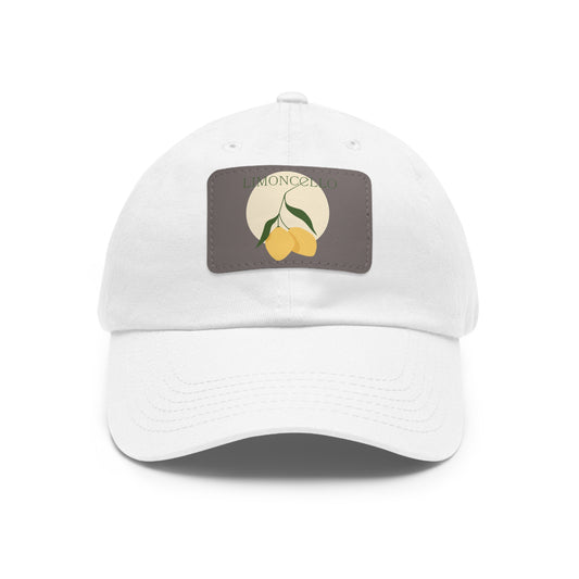 OWEN COLECTION Dad Hat with Leather Patch (Rectangle)